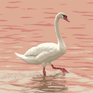 minimalistic_cartoon_drawing_of_footprint_of_a_swan_creative_upscale